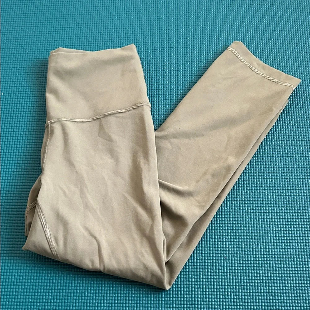 Lululemom olive green leggings